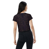 Abstract Adventure All-Over Print Crop Tee - Beyond T-shirts